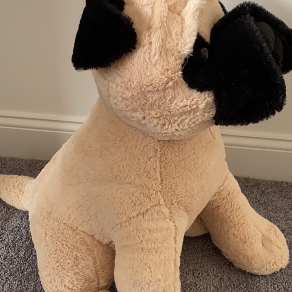 Pug stuffed animal